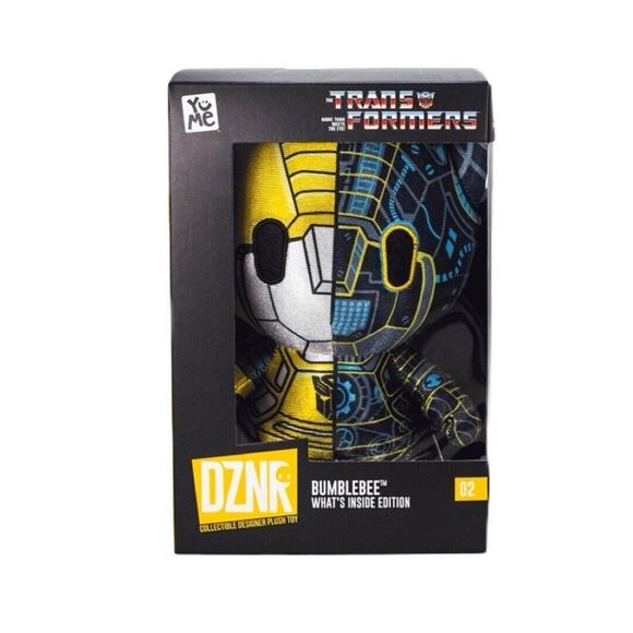 Transformers Bumblebee What's Inside Edition 02 Plush By YuMe DNR‎ Toy's NIB - Picture 1 of 3